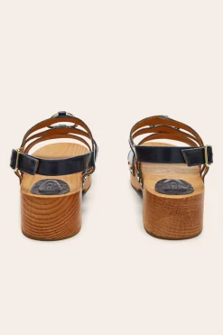 Balzac Paris Sandales Lysia Bleu marine Outlet