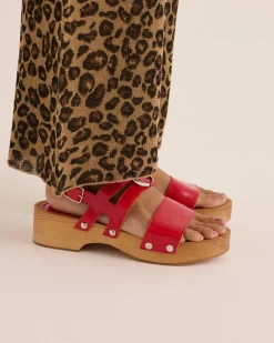 Balzac Paris Sandales Lysia Rouge Online