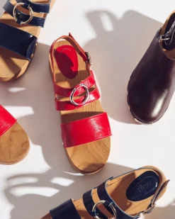 Balzac Paris Sandales Lysia Rouge Online