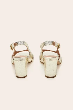 Balzac Paris Sandales Prudence Doré Best Sale