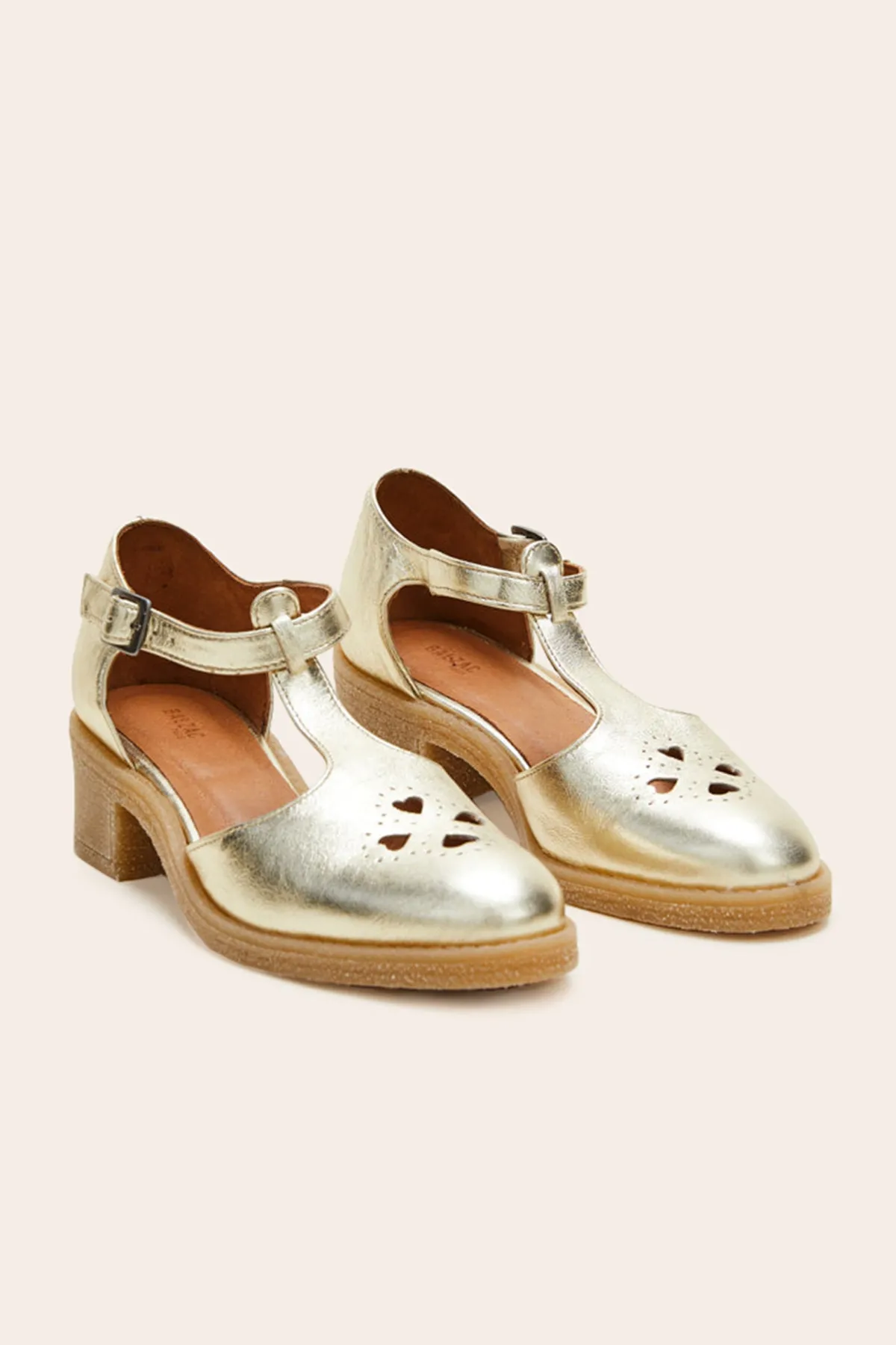 Balzac Paris Sandales Rosie Doré clair Sale