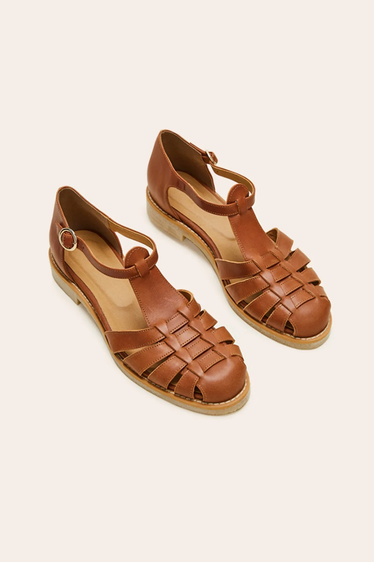 Balzac Paris Sandales Théoline Camel Fashion