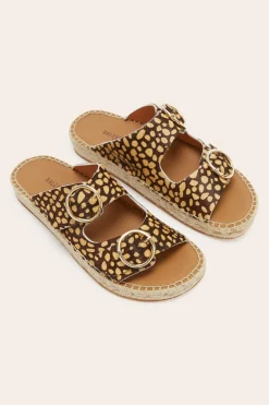 Balzac Paris Sandales Tournesol Moucheté sable Discount