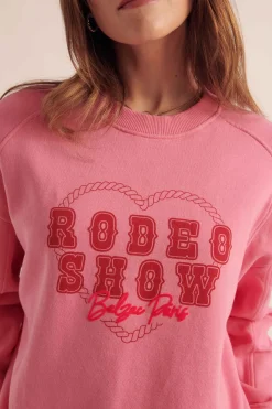 Balzac Paris Sweat-shirt Nico Rodeo show rose Shop