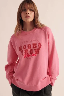 Balzac Paris Sweat-shirt Nico Rodeo show rose Shop