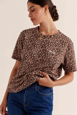 Balzac Paris Tee-shirt Bree Léopard Cheap
