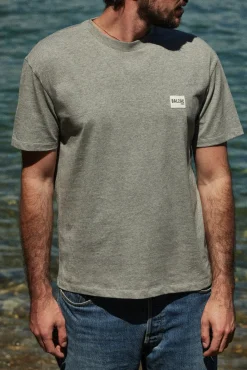 Balzac Paris Tee-shirt Martel Gris chiné Flash Sale