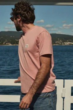 Balzac Paris Tee-shirt Martel Vieux rose Flash Sale