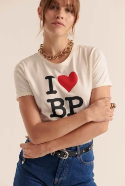 Balzac Paris Tee-shirt Willow I love paris blanc Shop
