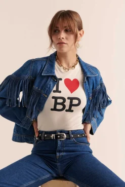 Balzac Paris Tee-shirt Willow I love paris blanc Shop