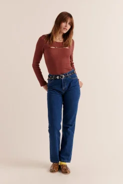 Balzac Paris Top Amanda Terracotta Hot