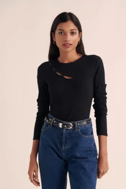 Balzac Paris Top Angele Noir Fashion