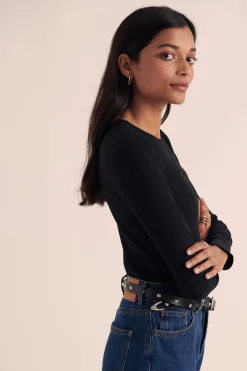 Balzac Paris Top Angele Noir Fashion