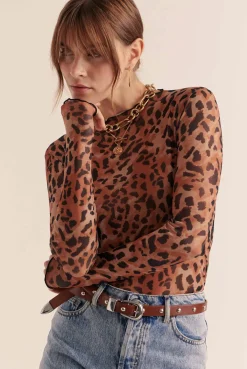 Balzac Paris Top Isabella Guépard cappuccino Best