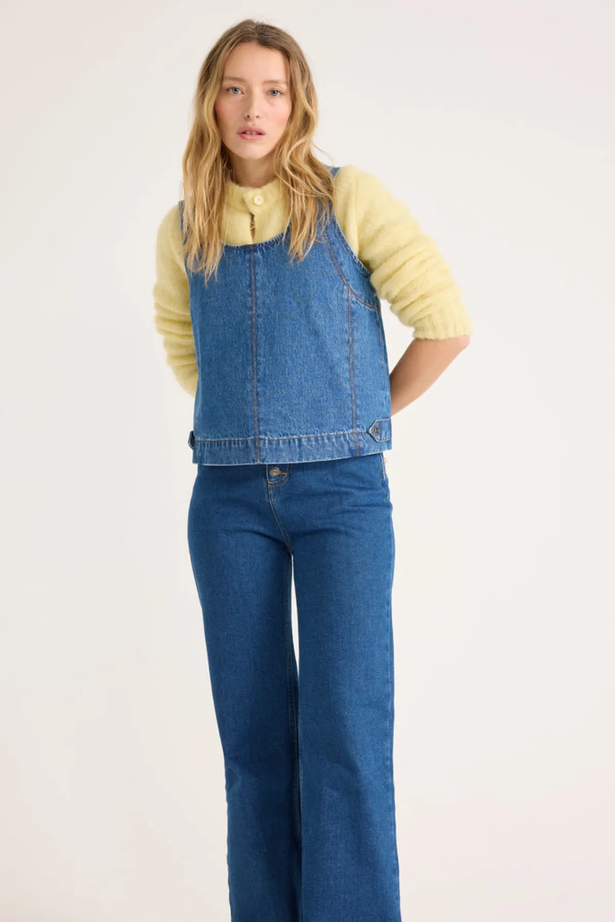 Balzac Paris Top Iza Bleu outremer Flash Sale