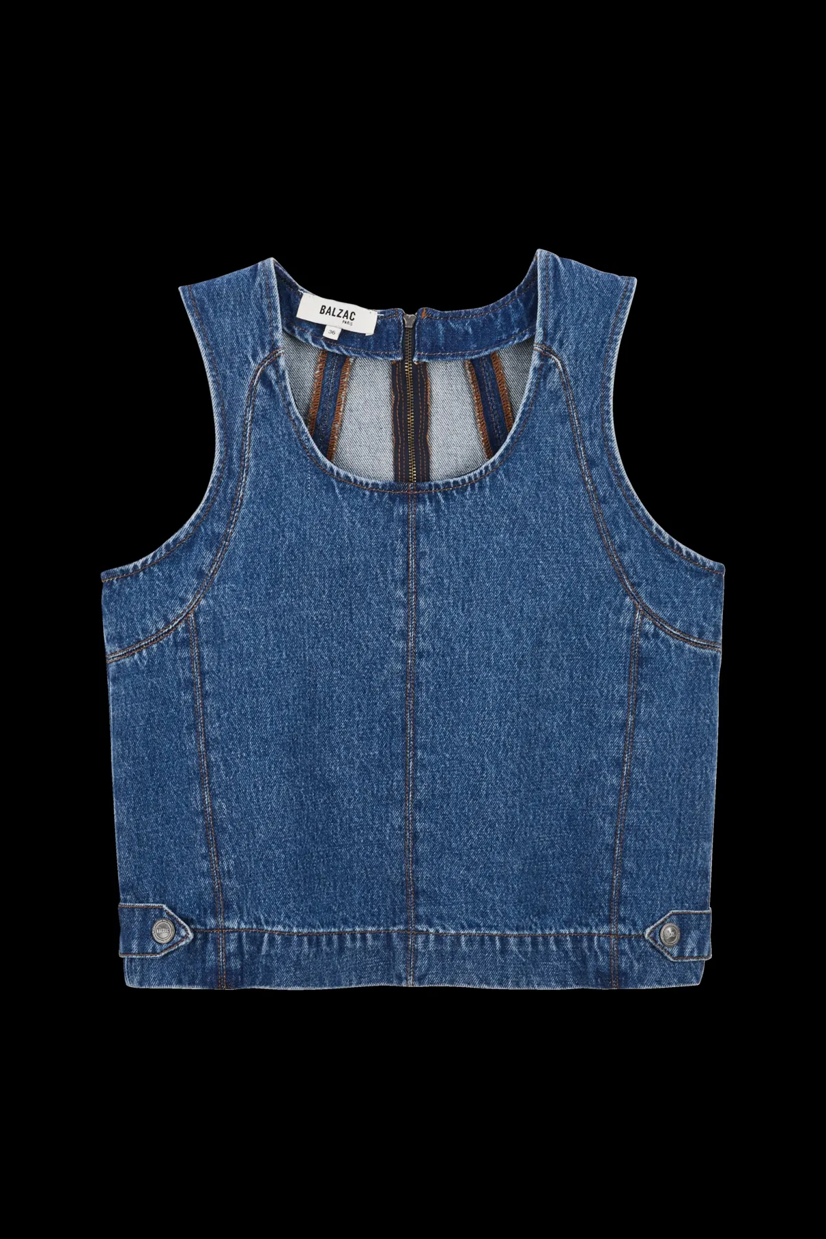 Balzac Paris Top Iza Bleu outremer Flash Sale
