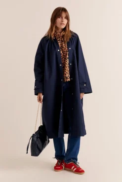 Balzac Paris Trench Galant Marine Best Sale