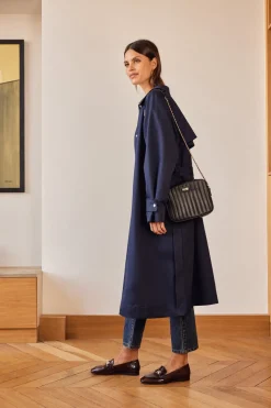 Balzac Paris Trench Galant Marine Best Sale