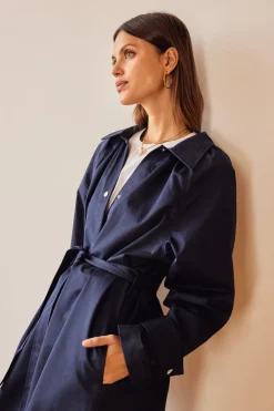 Balzac Paris Trench Galant Marine Best Sale