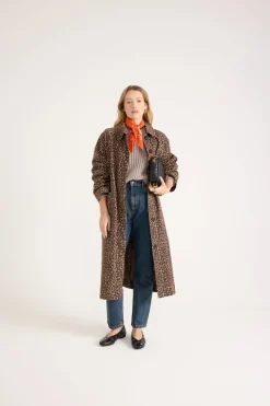 Balzac Paris Trench Rosita Léopard café Fashion