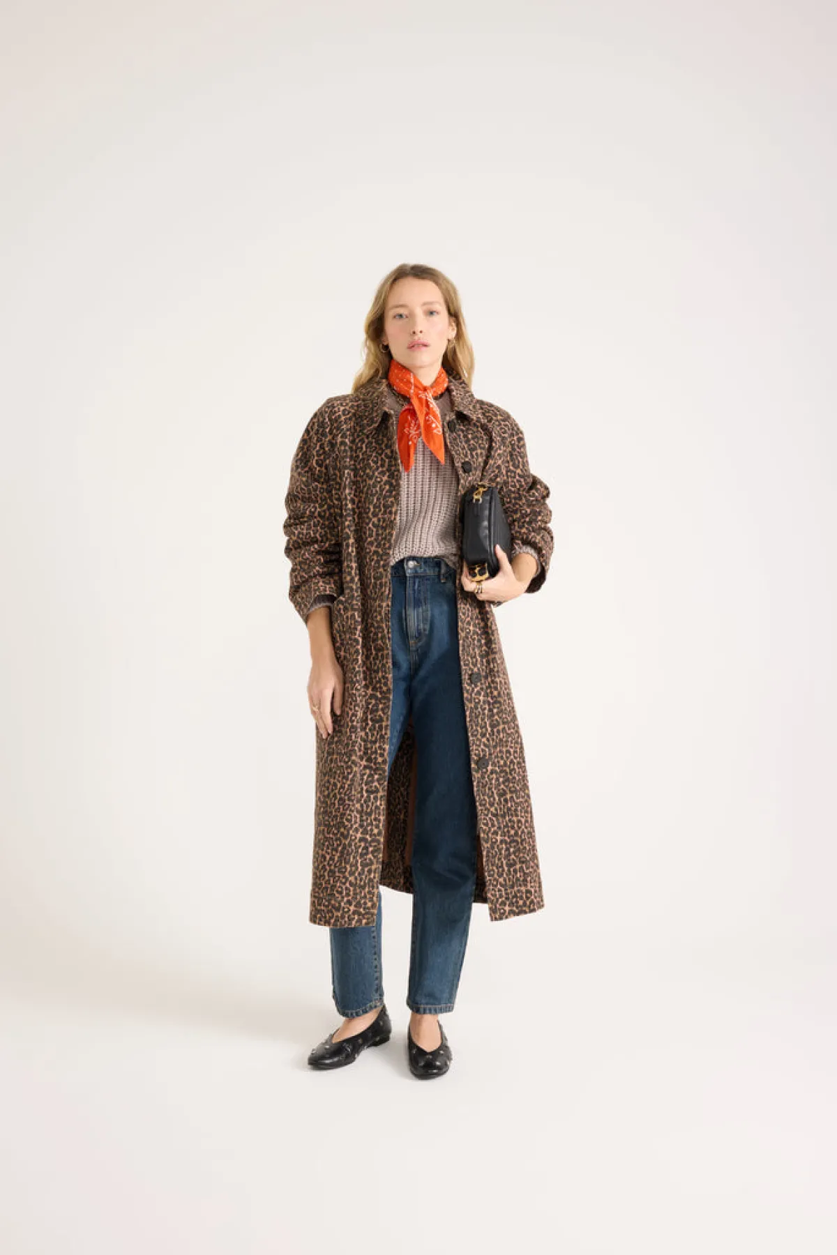 Balzac Paris Trench Rosita Léopard café Fashion