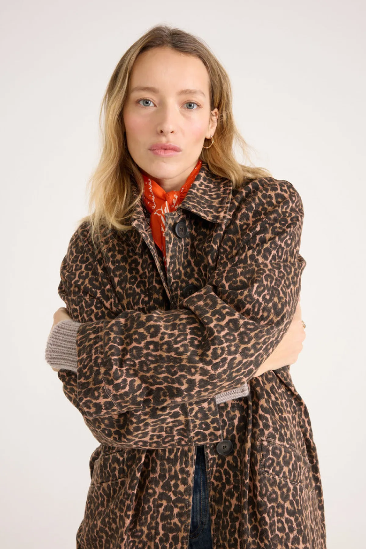 Balzac Paris Trench Rosita Léopard café Fashion
