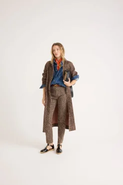 Balzac Paris Trench Rosita Léopard café Fashion