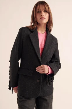 Balzac Paris Veste Marceau Gris anthracite Clearance