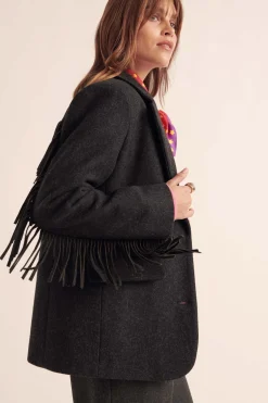 Balzac Paris Veste Marceau Gris anthracite Clearance