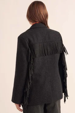 Balzac Paris Veste Marceau Gris anthracite Clearance